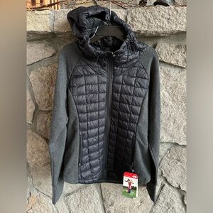 Women’s Black North Face Athletic Jacket